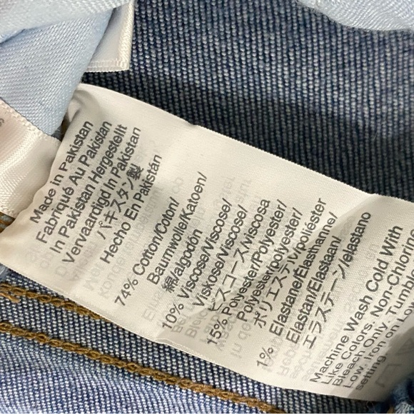 Madewell 9" Mid-Rise Skinny Open Button Fly Roller Jeans Women's Size 25 - Picture 6 of 11